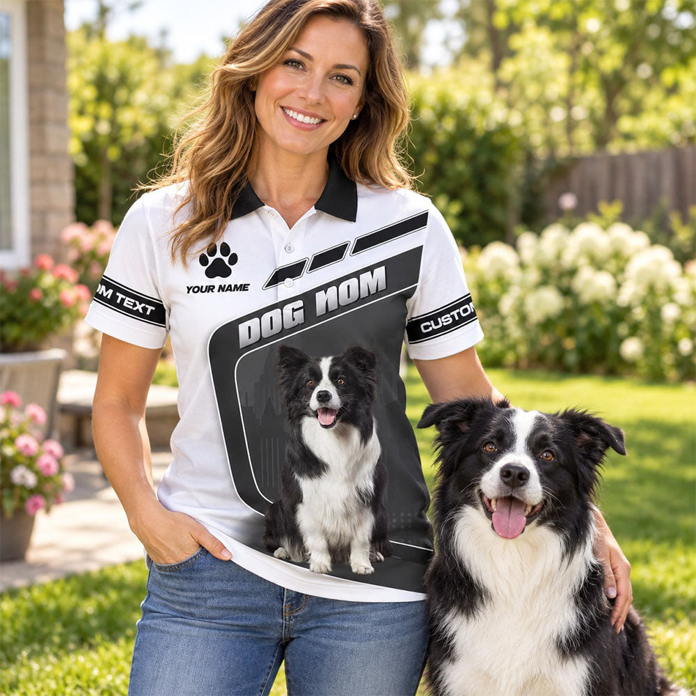 Personalized This Human Belongs To All Over Printed Shirt, Custom Photo Dog Gift For Dog Dad Dog Mom T1807 Pt99