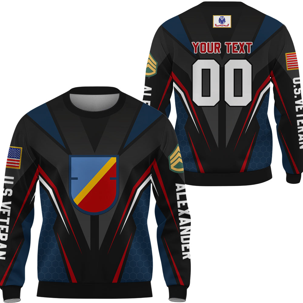 Personalized All Over Print Shirt And Pants Custom Jersey For Veteran Available All Military Branch Gift For Veteran Dad, Grandpa K1702 Trhn