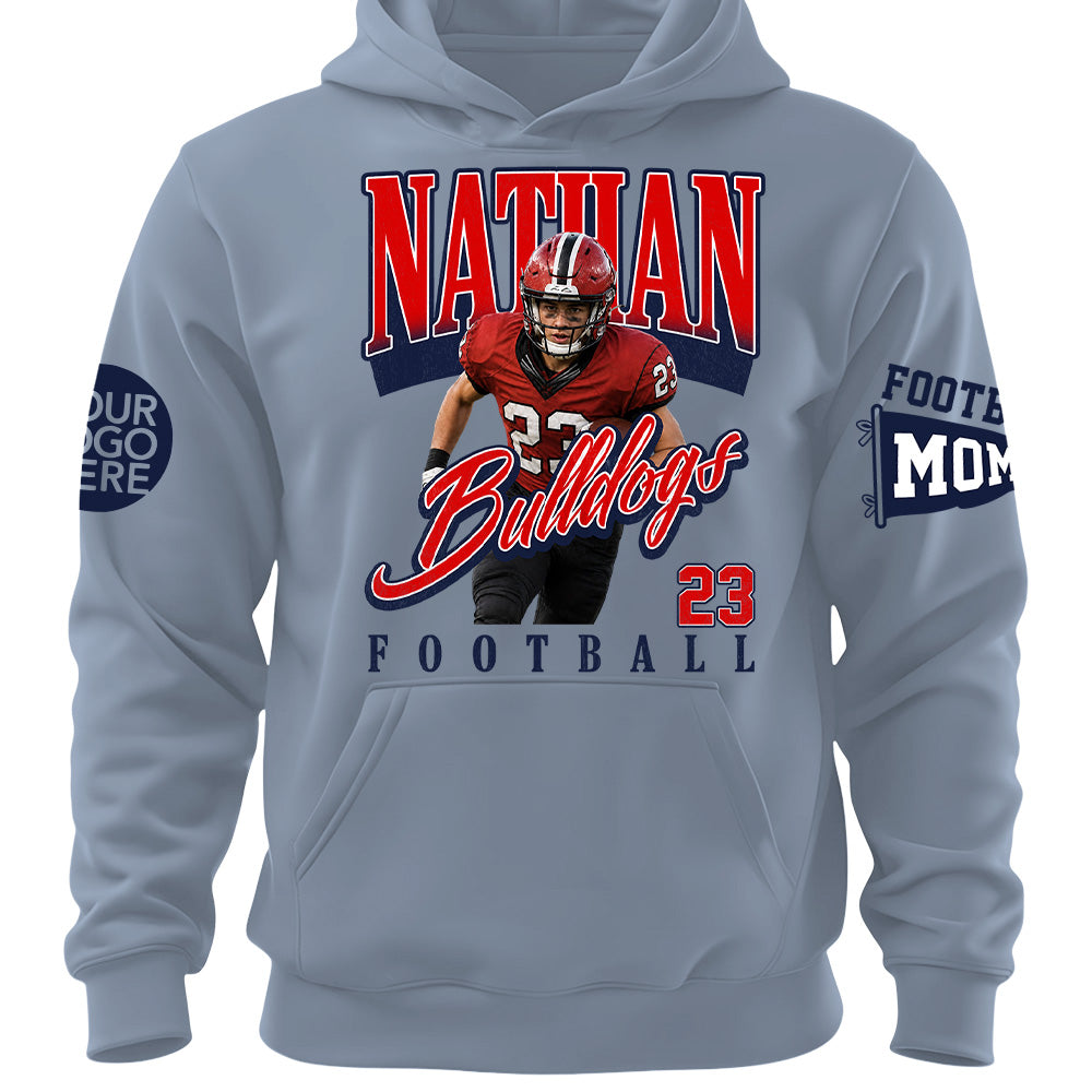 Personalized Football Mom Shirt Gift For Sport Family L0411 T24