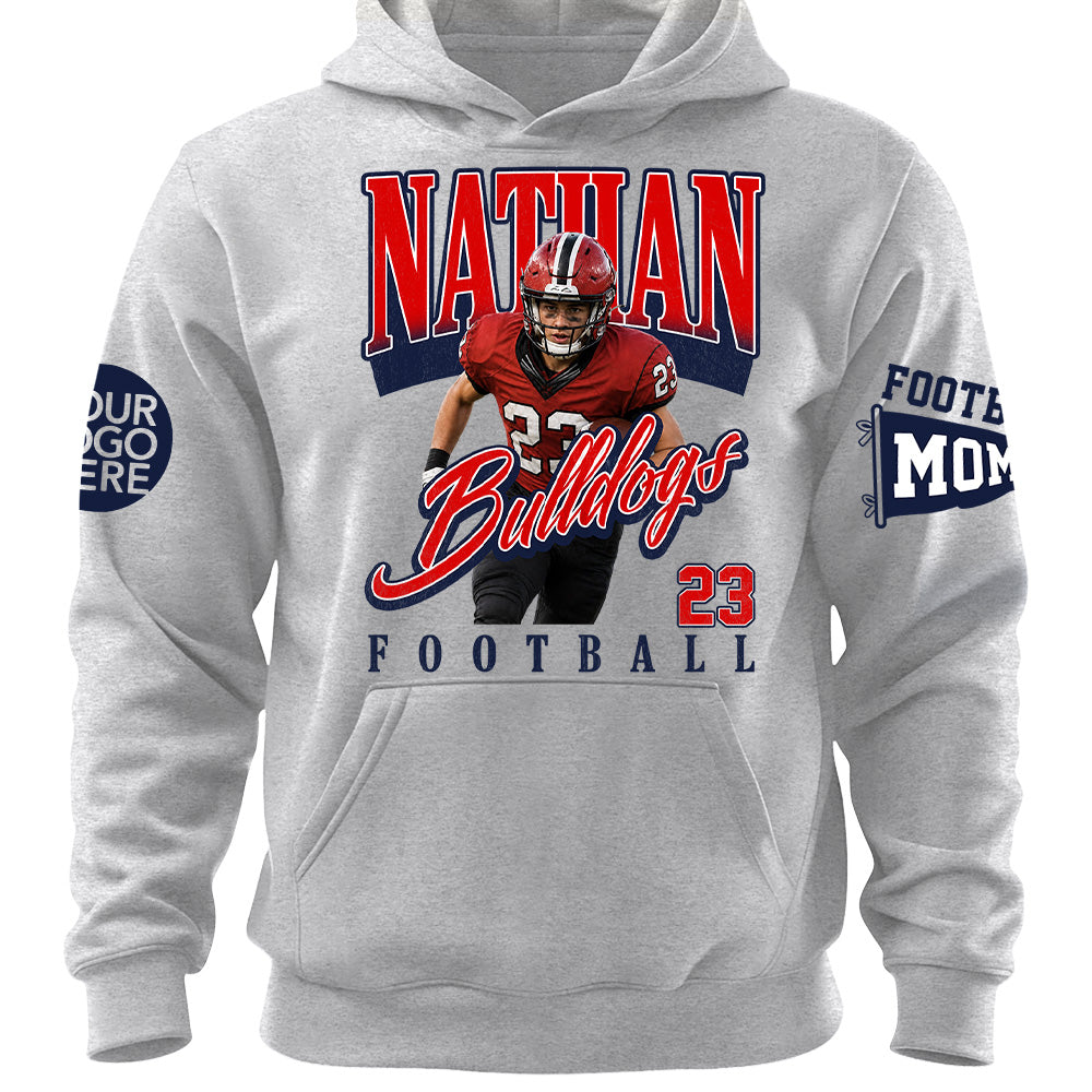 Personalized Football Mom Shirt Gift For Sport Family L0411 T24