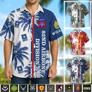 Custom Hawaiian Shirt Gifts For US Veterans, Gifts On Memorial Day, Father's Day, Armed Forces Day, Veterans Day K1702 MT2