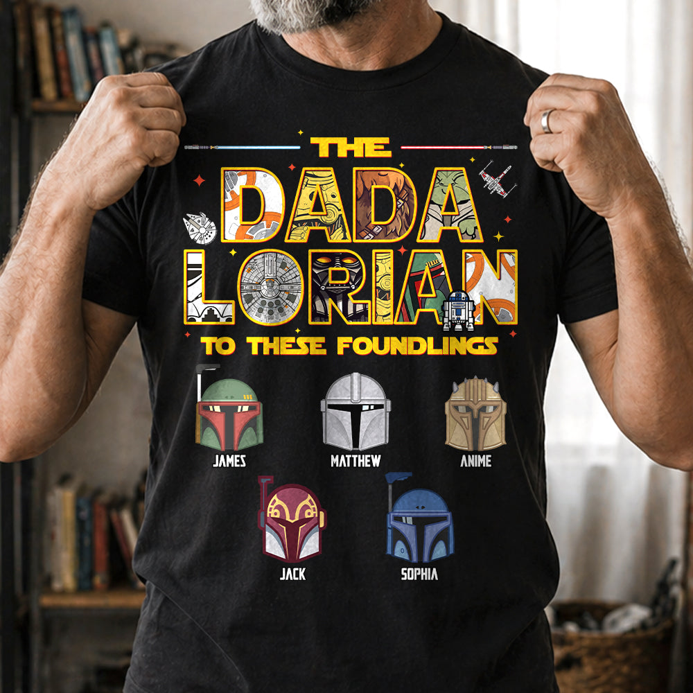 Personalized The Dadalorian To These Foundlings Shirt Gift For Dad L0411 Hv01