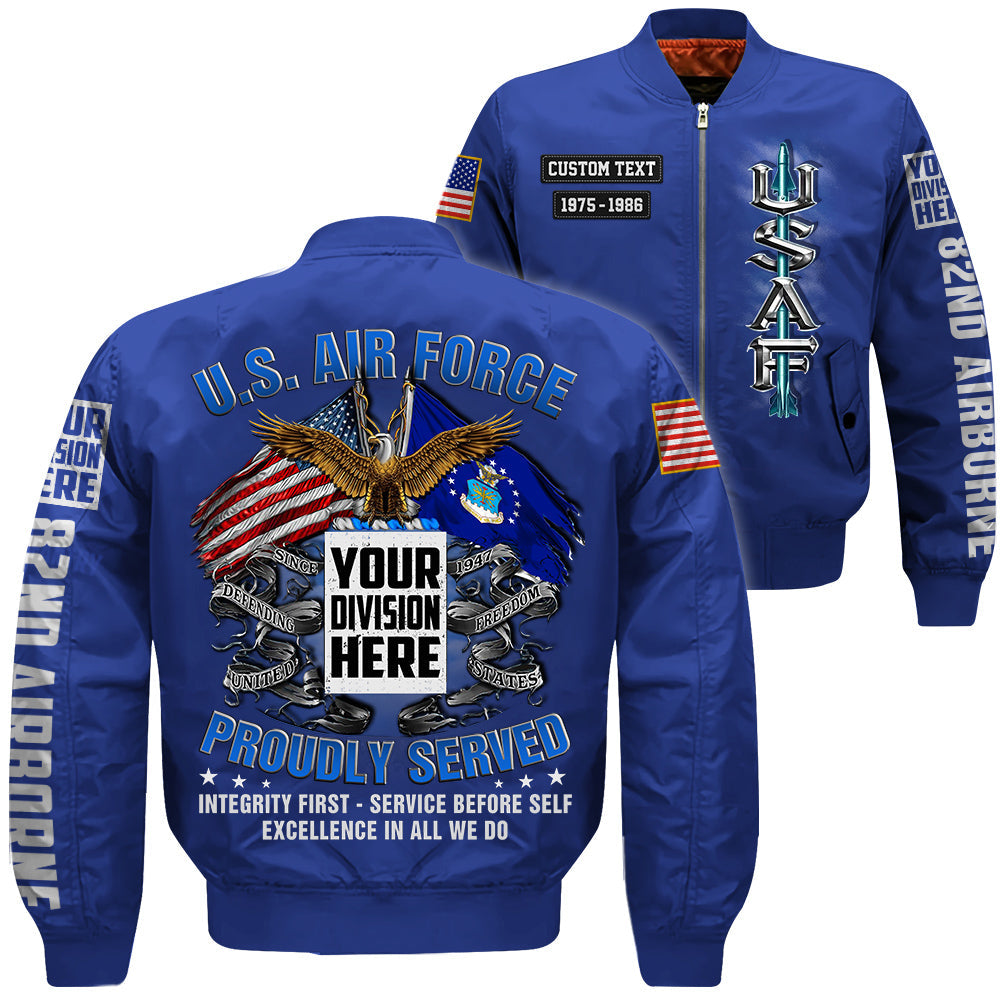 US Veteran Shirt Custom Branch Rank Logo Division Branch Proudly Served All Over Print Shirt K1702