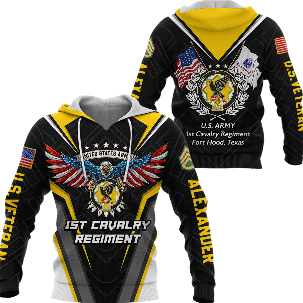 Custom All Over Print Shirt Veteran Military Unit Patches Available All Military Branch Gift For Veterans K1702 Trhn