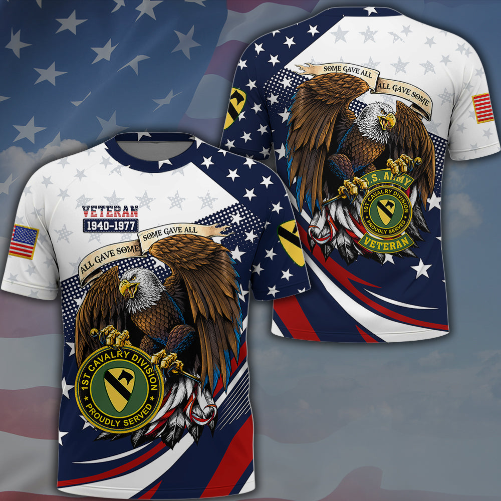 Custom Shirt Veteran US Military Custom Branch Logo Division Personalized Gift For Veteran K1702 MT2