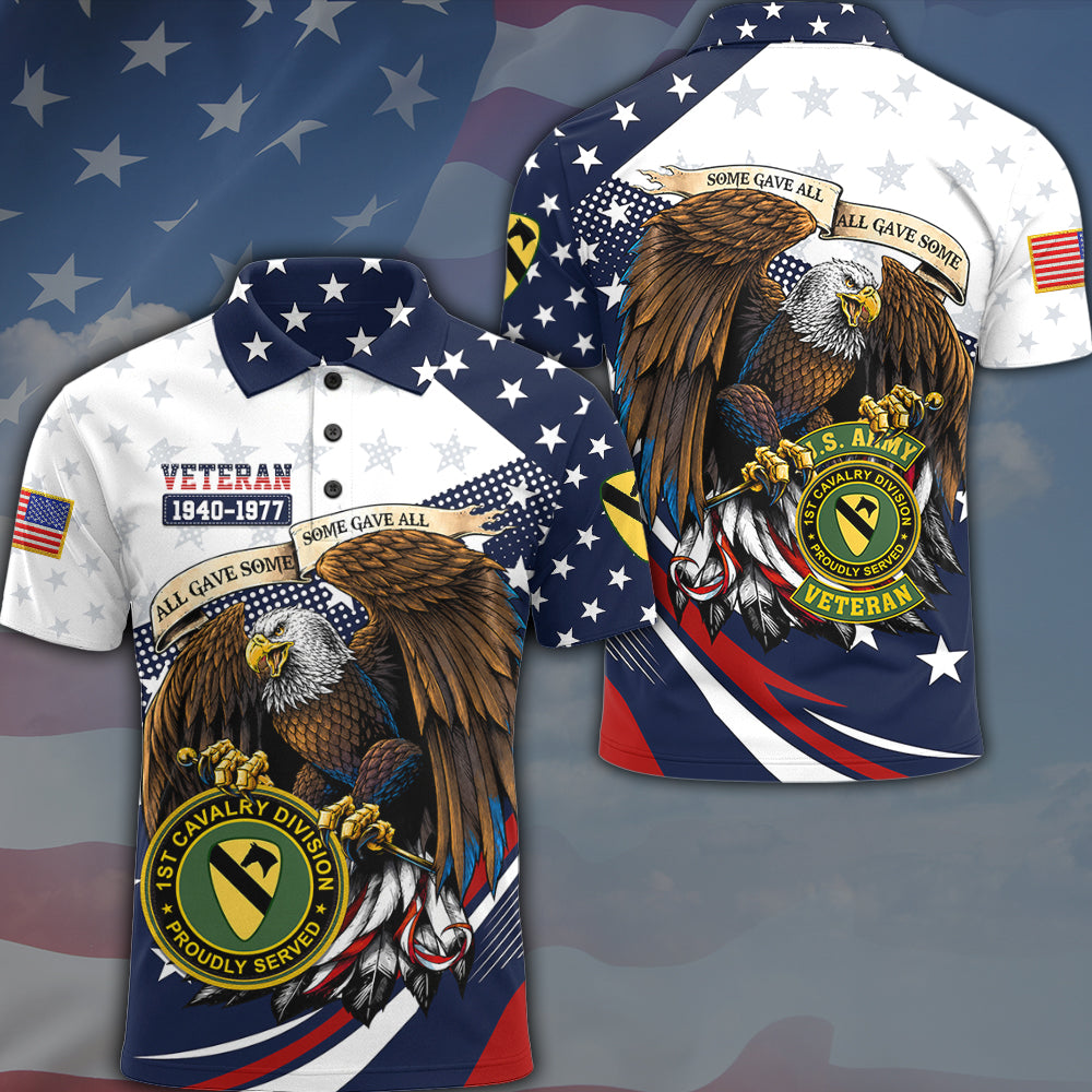 Custom Shirt Veteran US Military Custom Branch Logo Division Personalized Gift For Veteran K1702 MT2