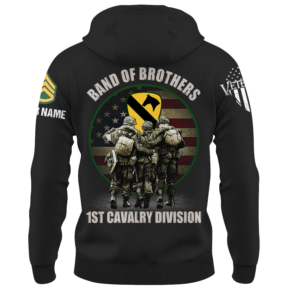 Personalized Shirt Band Of Brothers Us Veteran Custom Division Military Custom Shirt K1702