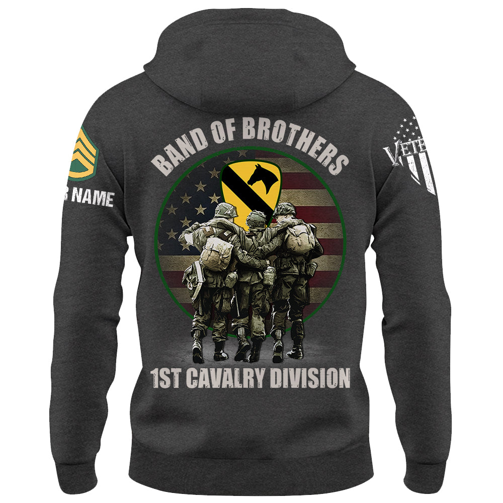 Personalized Shirt Band Of Brothers Us Veteran Custom Division Military Custom Shirt K1702