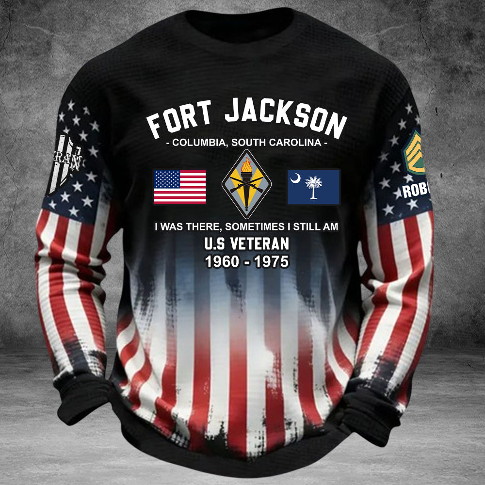 Veteran Custom All Over Print Shirt Military Base I Was There Sometimes I Still Am Personalized Gift For Veterans K1702 Trhn