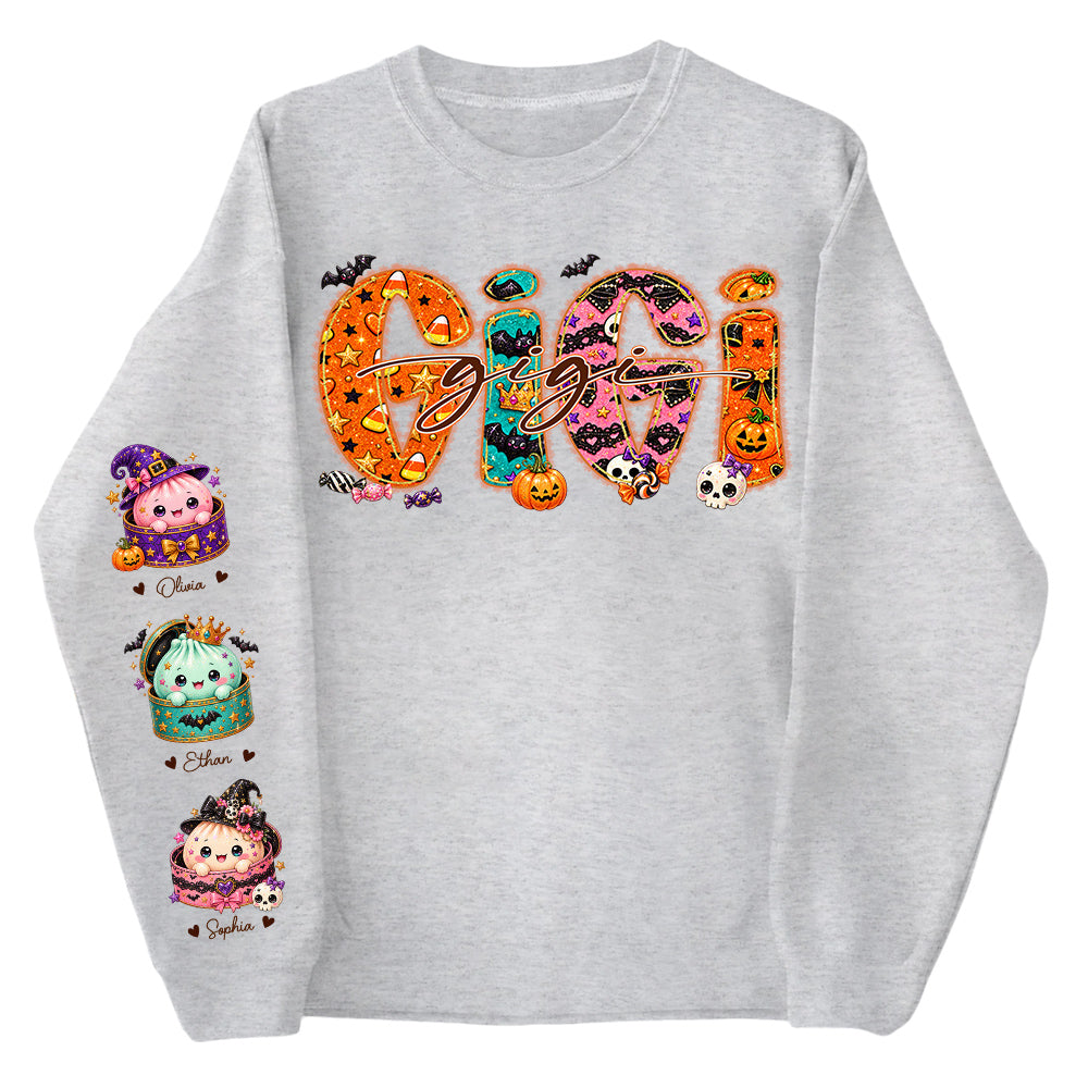 Custom Gigi Mimi Nana Mama Little Dumpling Shirt, Trendy Halloween Sweatshirt L0411 Hv01