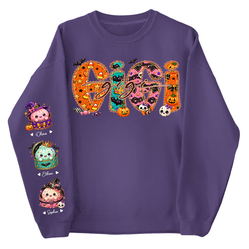 Custom Gigi Mimi Nana Mama Little Dumpling Shirt, Trendy Halloween Sweatshirt L0411 Hv01