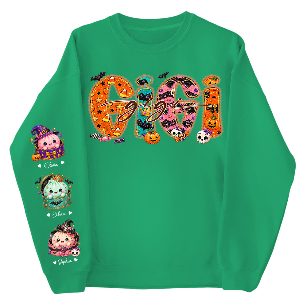 Custom Gigi Mimi Nana Mama Little Dumpling Shirt, Trendy Halloween Sweatshirt L0411 Hv01