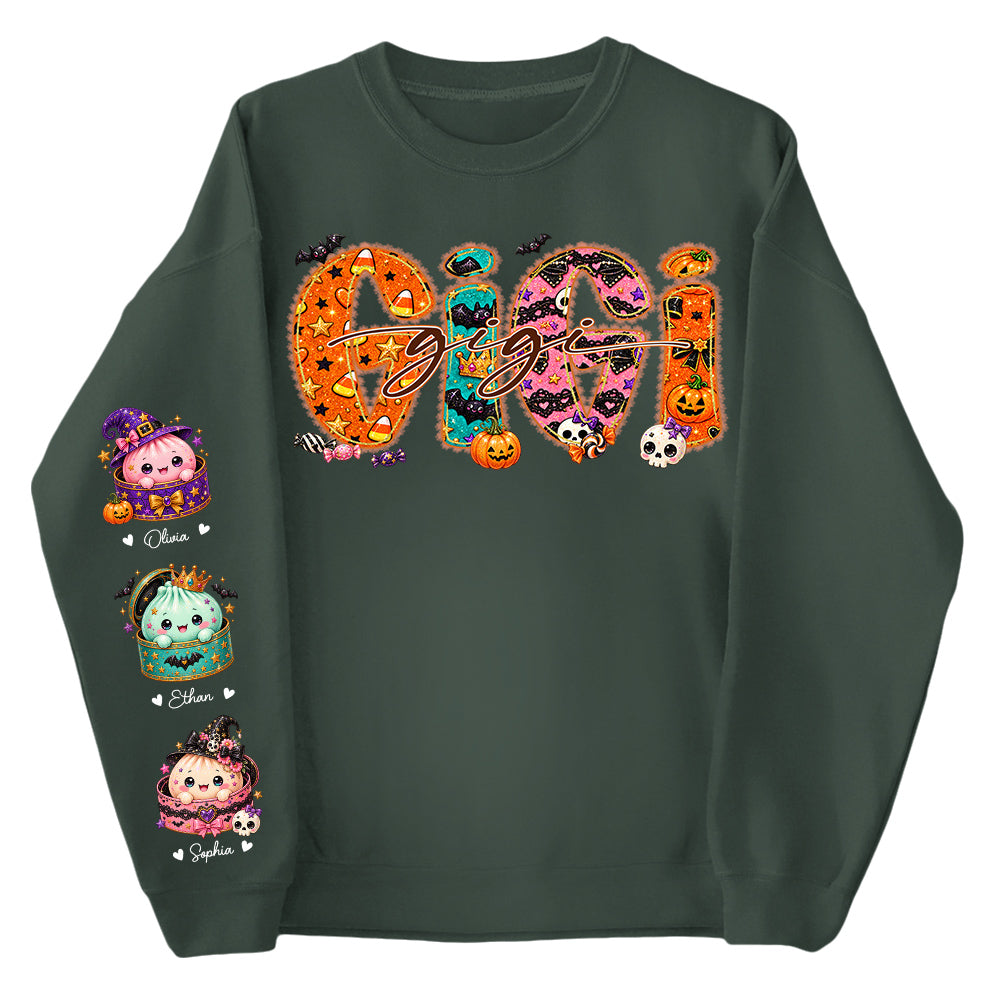 Custom Gigi Mimi Nana Mama Little Dumpling Shirt, Trendy Halloween Sweatshirt L0411 Hv01