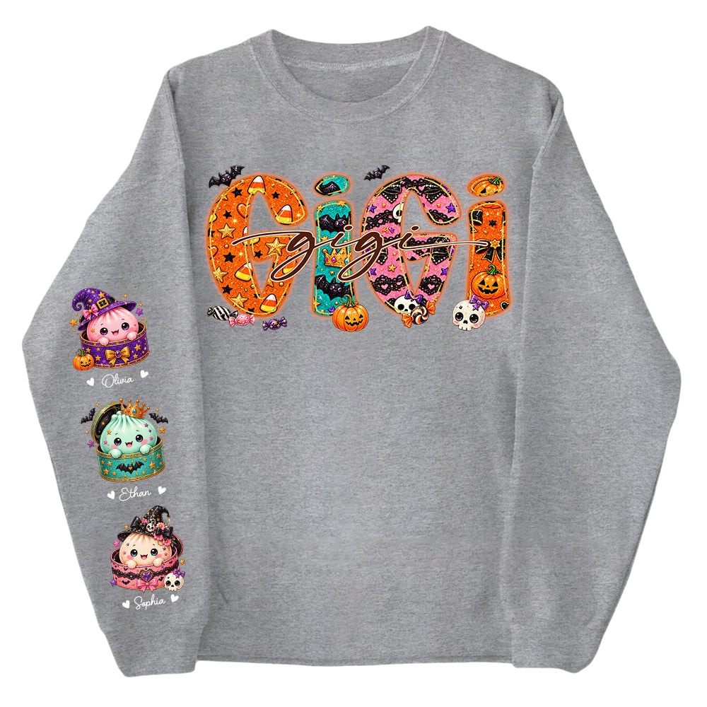 Custom Gigi Mimi Nana Mama Little Dumpling Shirt, Trendy Halloween Sweatshirt L0411 Hv01