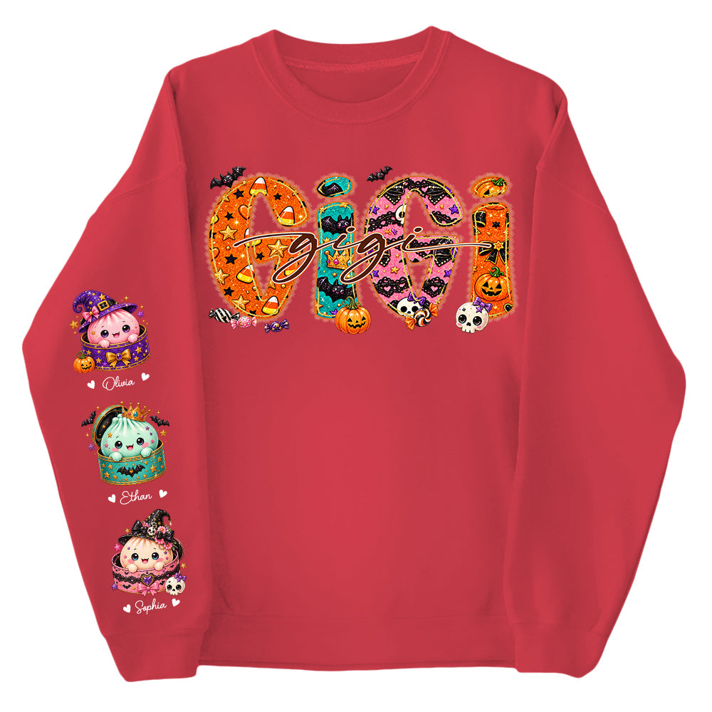 Custom Gigi Mimi Nana Mama Little Dumpling Shirt, Trendy Halloween Sweatshirt L0411 Hv01