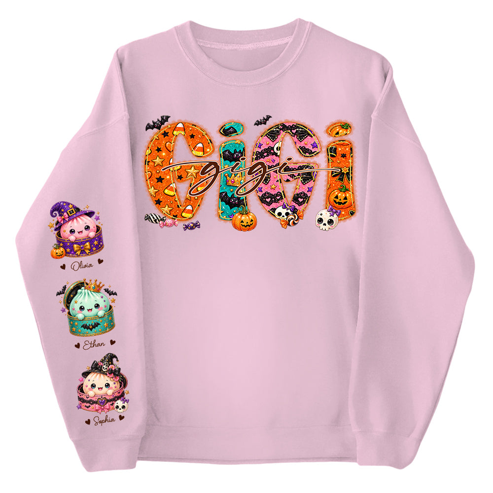 Custom Gigi Mimi Nana Mama Little Dumpling Shirt, Trendy Halloween Sweatshirt L0411 Hv01
