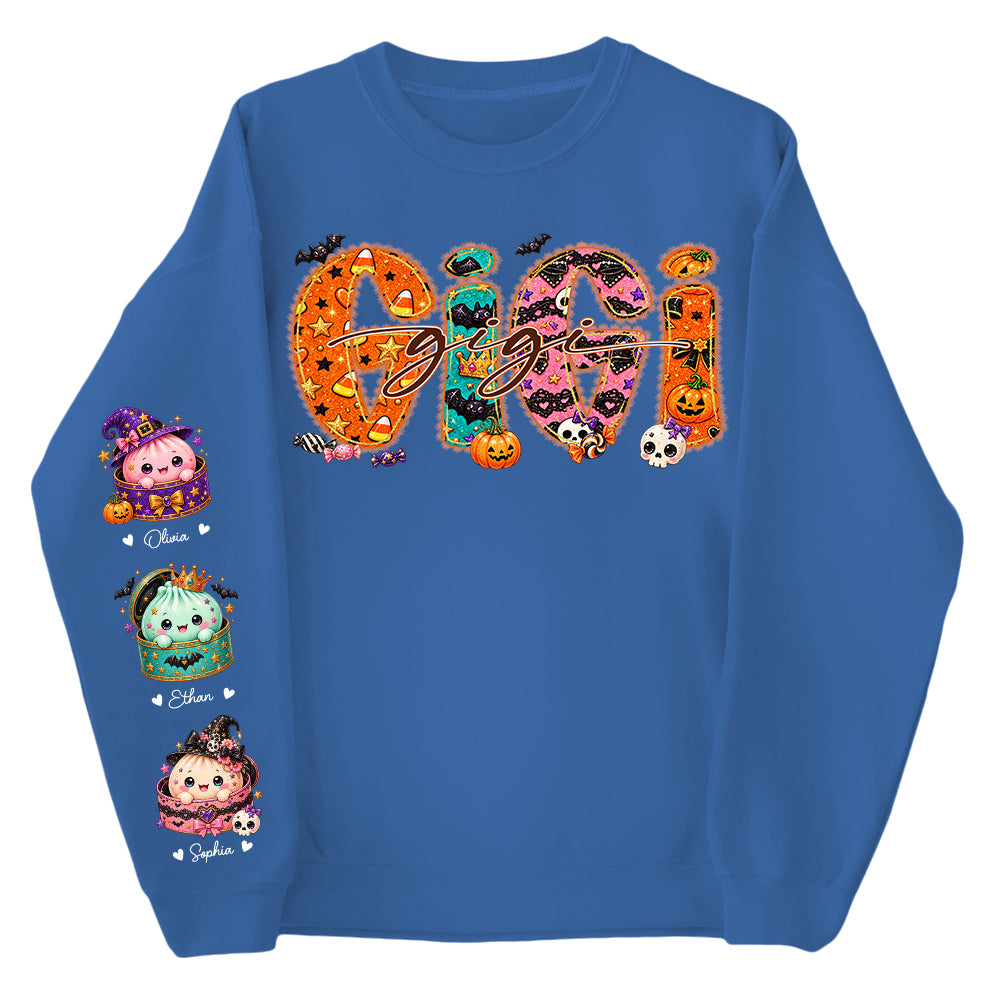 Custom Gigi Mimi Nana Mama Little Dumpling Shirt, Trendy Halloween Sweatshirt L0411 Hv01