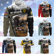 Personalized All Over Print Premium Shirt Proudly Served US Veteran Zip Hoodie All Military Branches Are Available K1702 Trhn