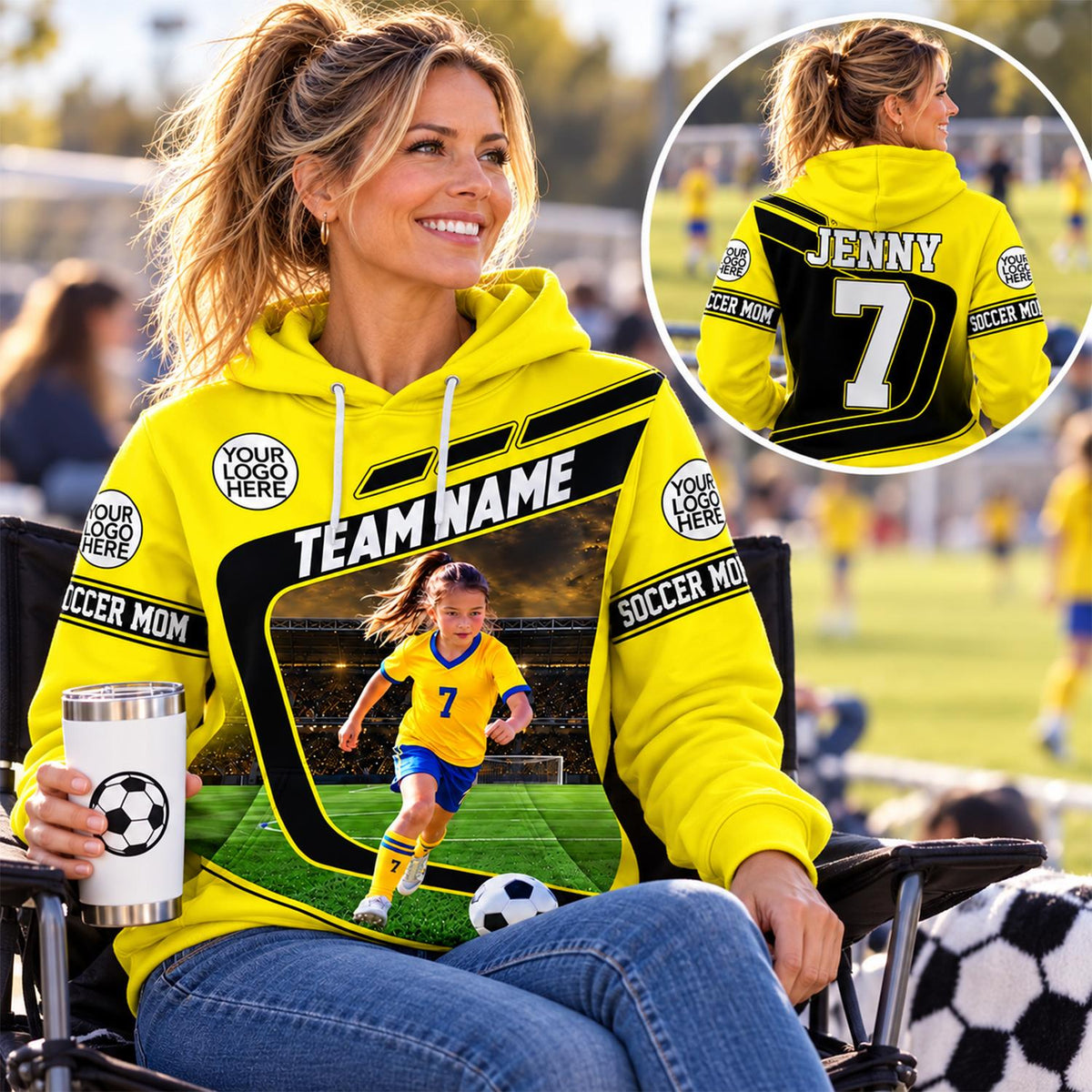Personalized All Over Print Shirt Soccer - Gift For Soccer Lovers NA04 Hv01