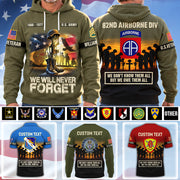 Custom Veteran Shirt We Don't Know Them All But We Owe Them All Veteran Memorial Gift Veteran's Day Gift K1702 MT2 VN09