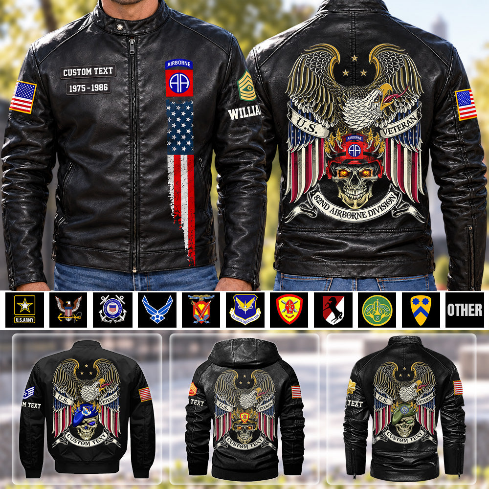 Custom Veteran Jackets Available All Military Branch Custom Military Patches Gift For Veterans K1702 MT2 VN09