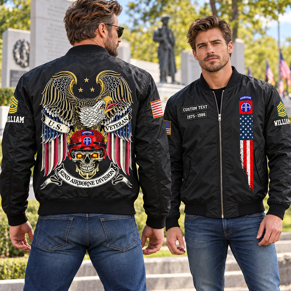 Custom Veteran Jackets Available All Military Branch Custom Military Patches Gift For Veterans K1702 MT2 VN09