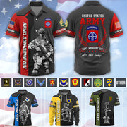 Custom Shirt Veteran All Over Print Shirt Custom Military Patches Available All Military Branches Gift For Veteran K1702 MT2