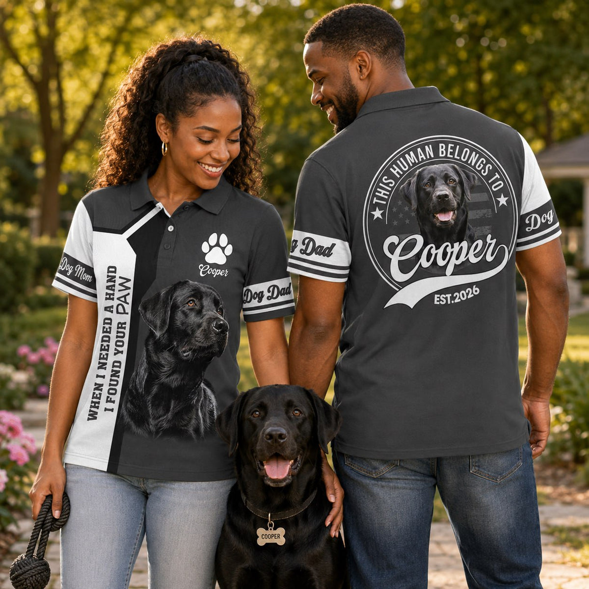 Personalized When I Needed A Hand I Found A Paw Shirt, Custom Photo Dog Shirt, Gift For Dog Lover T1807 Hv01