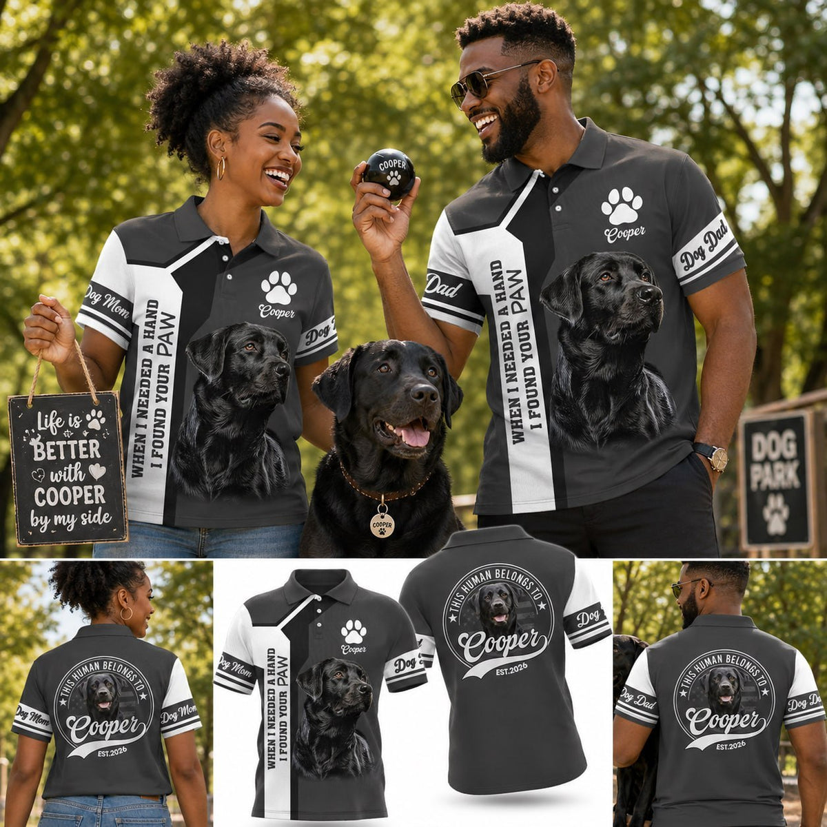 Personalized When I Needed A Hand I Found A Paw Shirt, Custom Photo Dog Shirt, Gift For Dog Lover T1807 Hv01