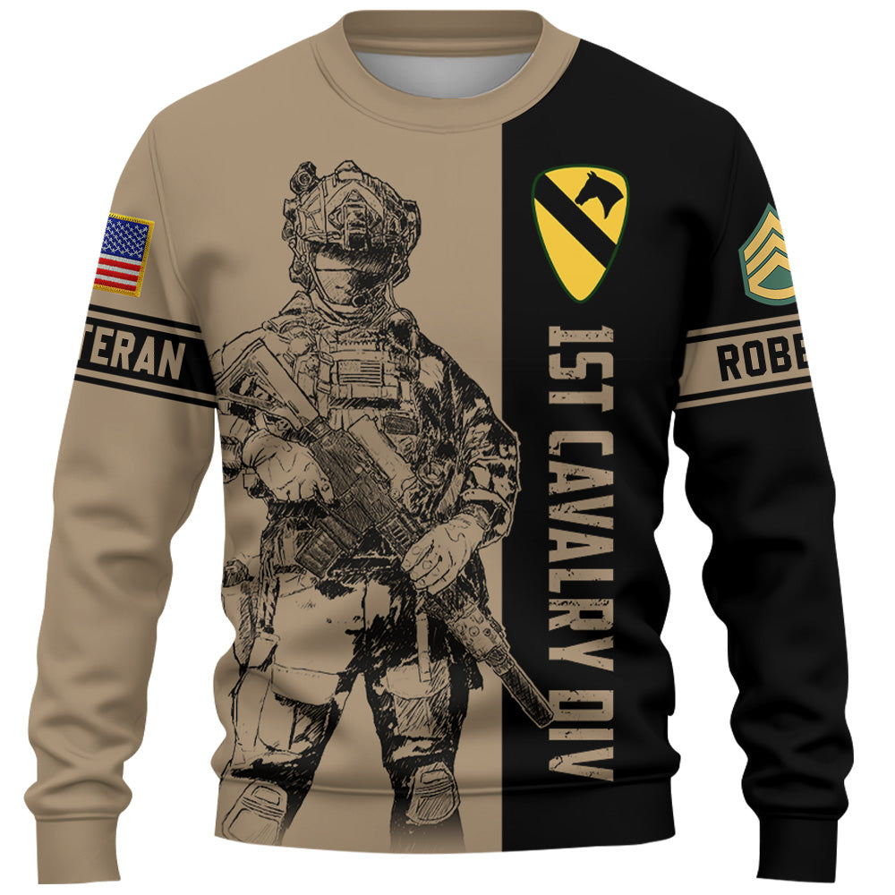 Custom Black Leather Print All Over Print Shirt For Veteran Available To All Military Branches H2511 Do99