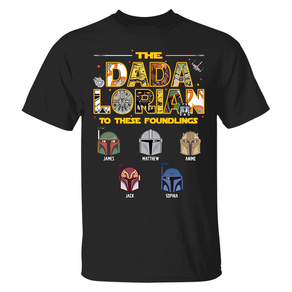 Personalized The Dadalorian To These Foundlings Shirt Gift For Dad L0411 Hv01