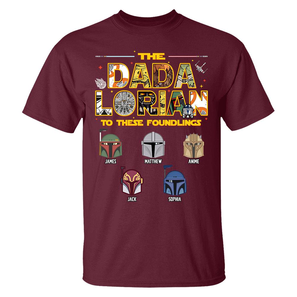 Personalized The Dadalorian To These Foundlings Shirt Gift For Dad L0411 Hv01