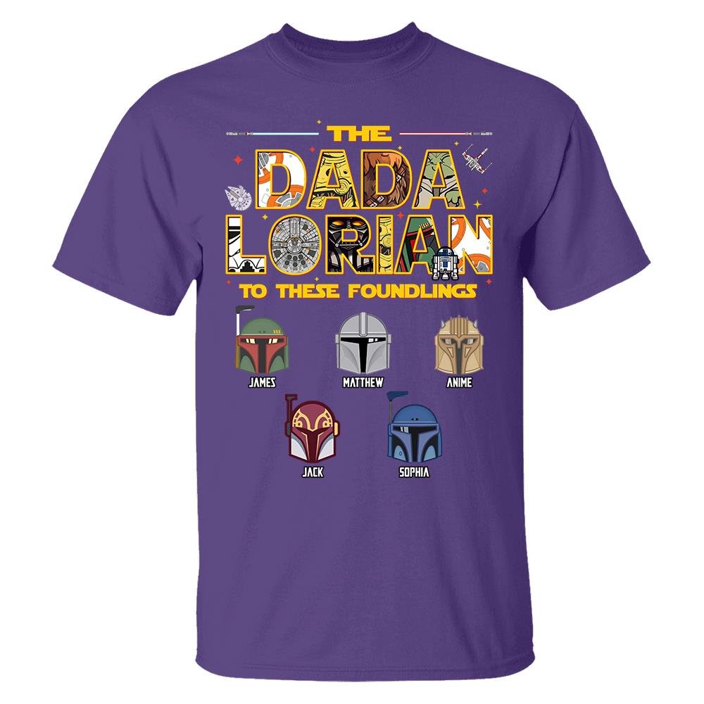 Personalized The Dadalorian To These Foundlings Shirt Gift For Dad L0411 Hv01