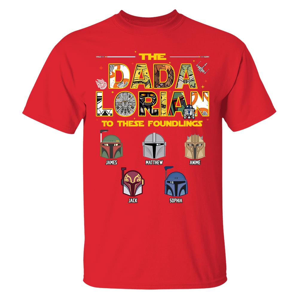 Personalized The Dadalorian To These Foundlings Shirt Gift For Dad L0411 Hv01