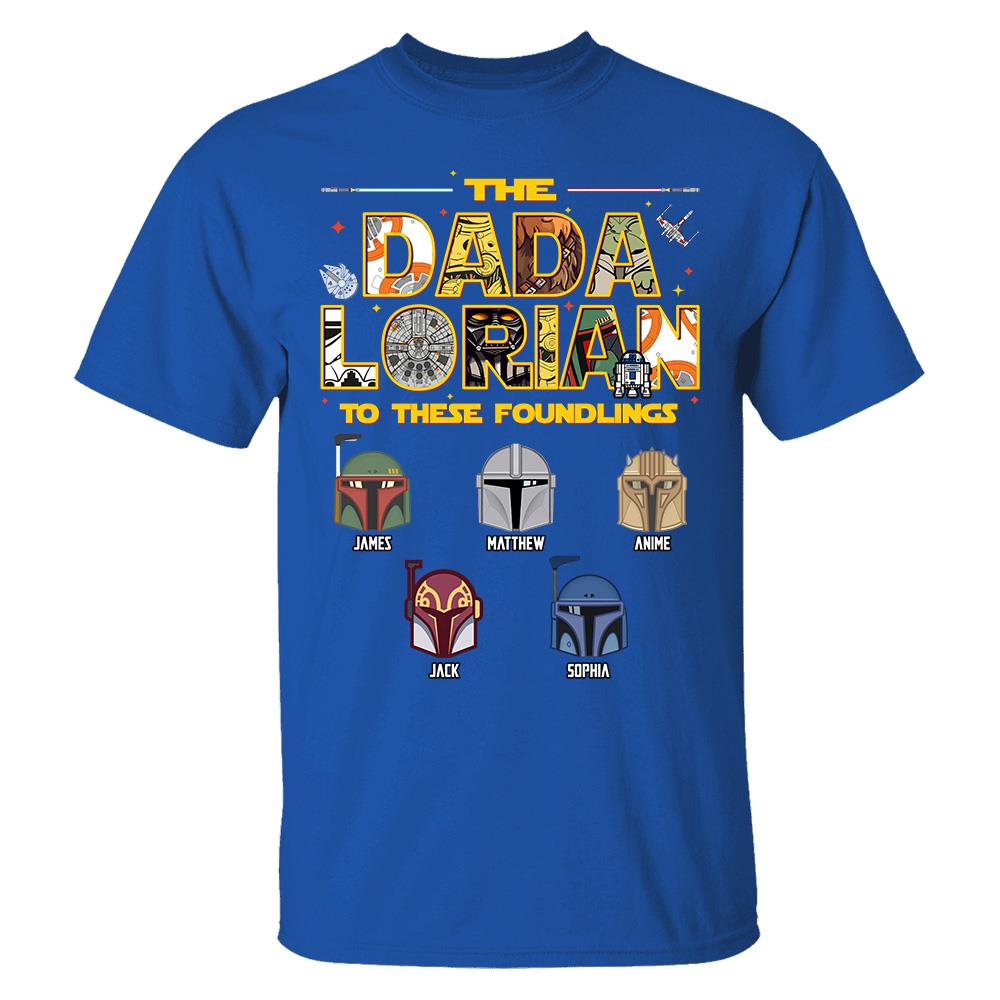 Personalized The Dadalorian To These Foundlings Shirt Gift For Dad L0411 Hv01