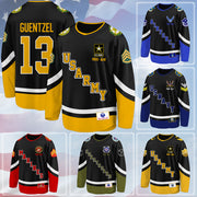 Personalized Hockey Jersey Military Available All Military Branch Gift For Veterans Soldier K1702 Trhn