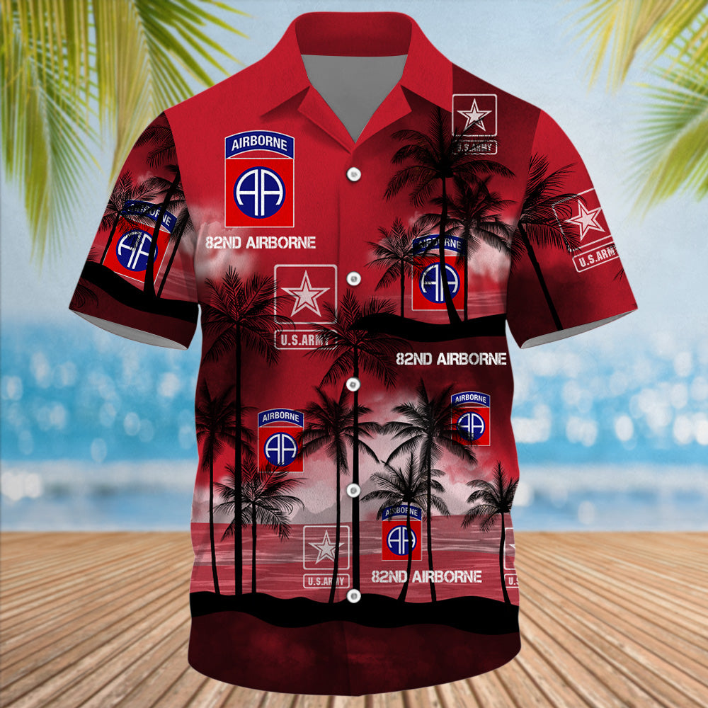 Personalized Hawaiian Veteran Shirt Retro Military Hawaiian Shirt Custom All Division Military Branches Gift For Veterans K1702 Trhn