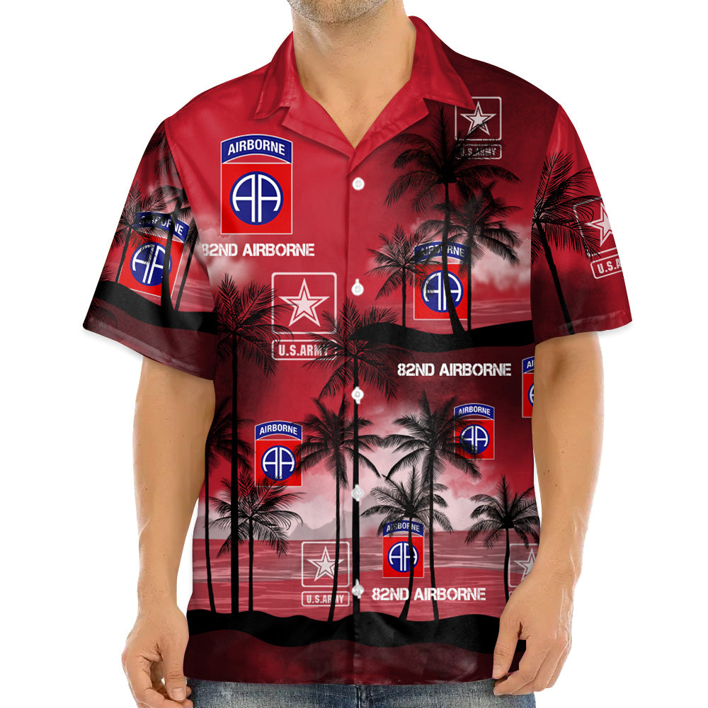 Personalized Hawaiian Veteran Shirt Retro Military Hawaiian Shirt Custom All Division Military Branches Gift For Veterans K1702 Trhn