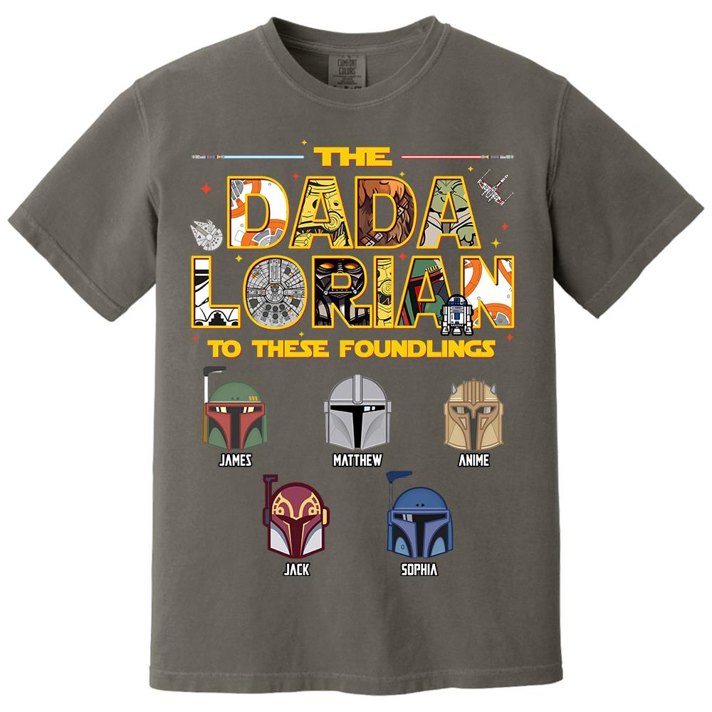 Personalized The Dadalorian To These Foundlings Shirt Gift For Dad L0411 Hv01