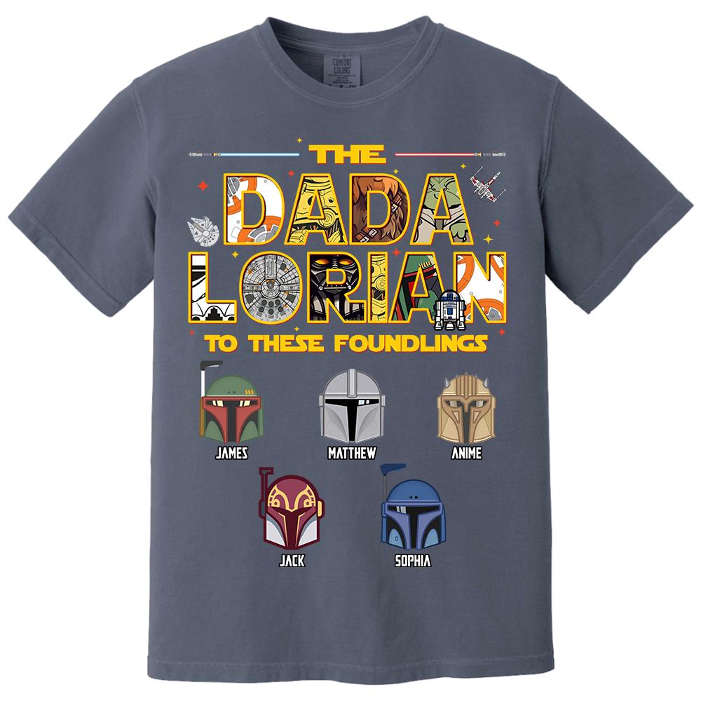 Personalized The Dadalorian To These Foundlings Shirt Gift For Dad L0411 Hv01