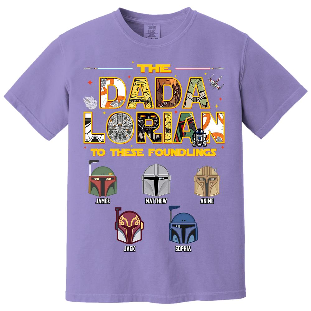 Personalized The Dadalorian To These Foundlings Shirt Gift For Dad L0411 Hv01
