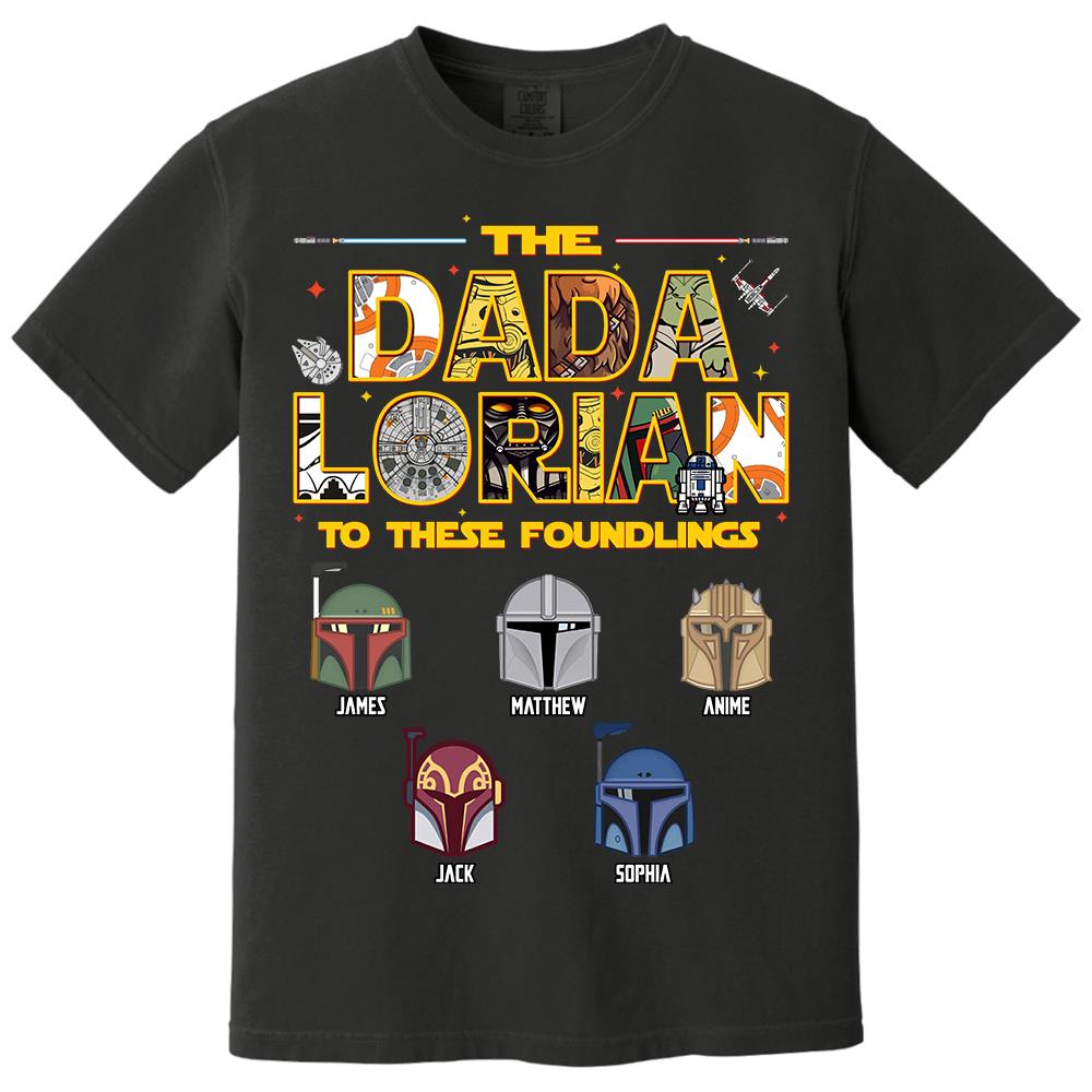 Personalized The Dadalorian To These Foundlings Shirt Gift For Dad L0411 Hv01