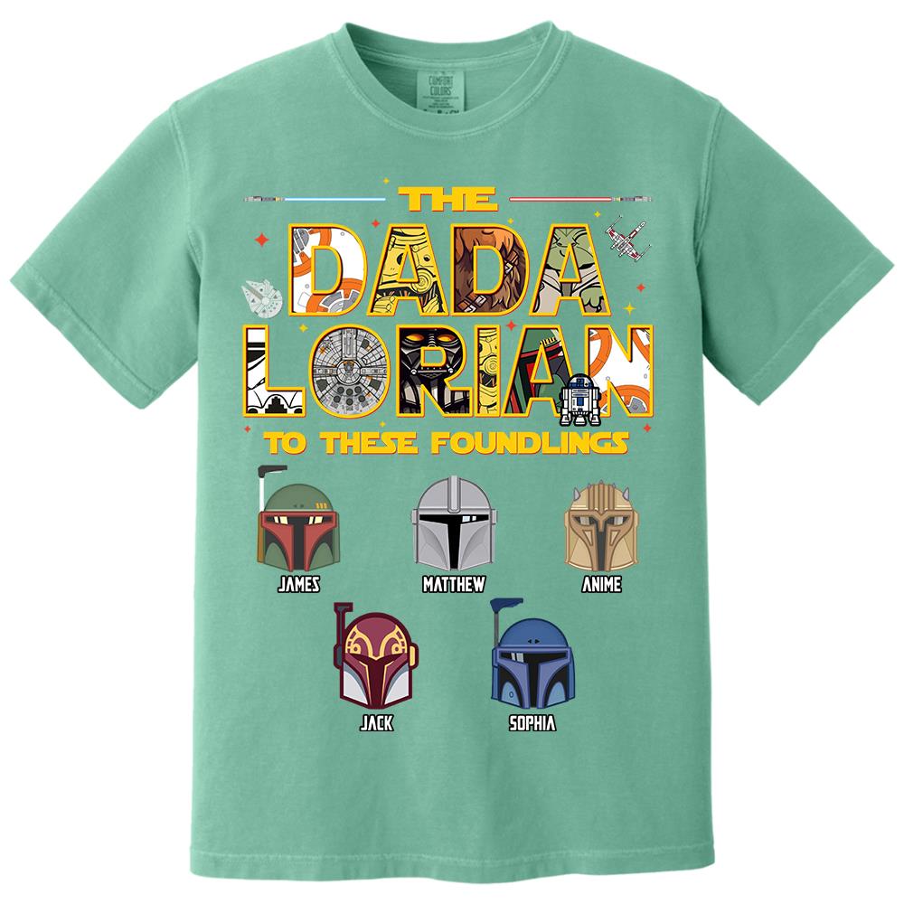 Personalized The Dadalorian To These Foundlings Shirt Gift For Dad L0411 Hv01