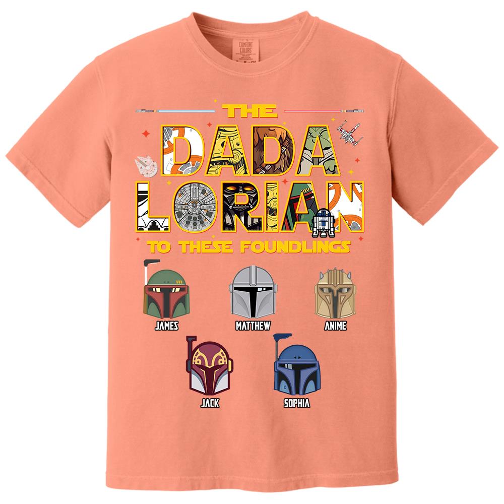 Personalized The Dadalorian To These Foundlings Shirt Gift For Dad L0411 Hv01