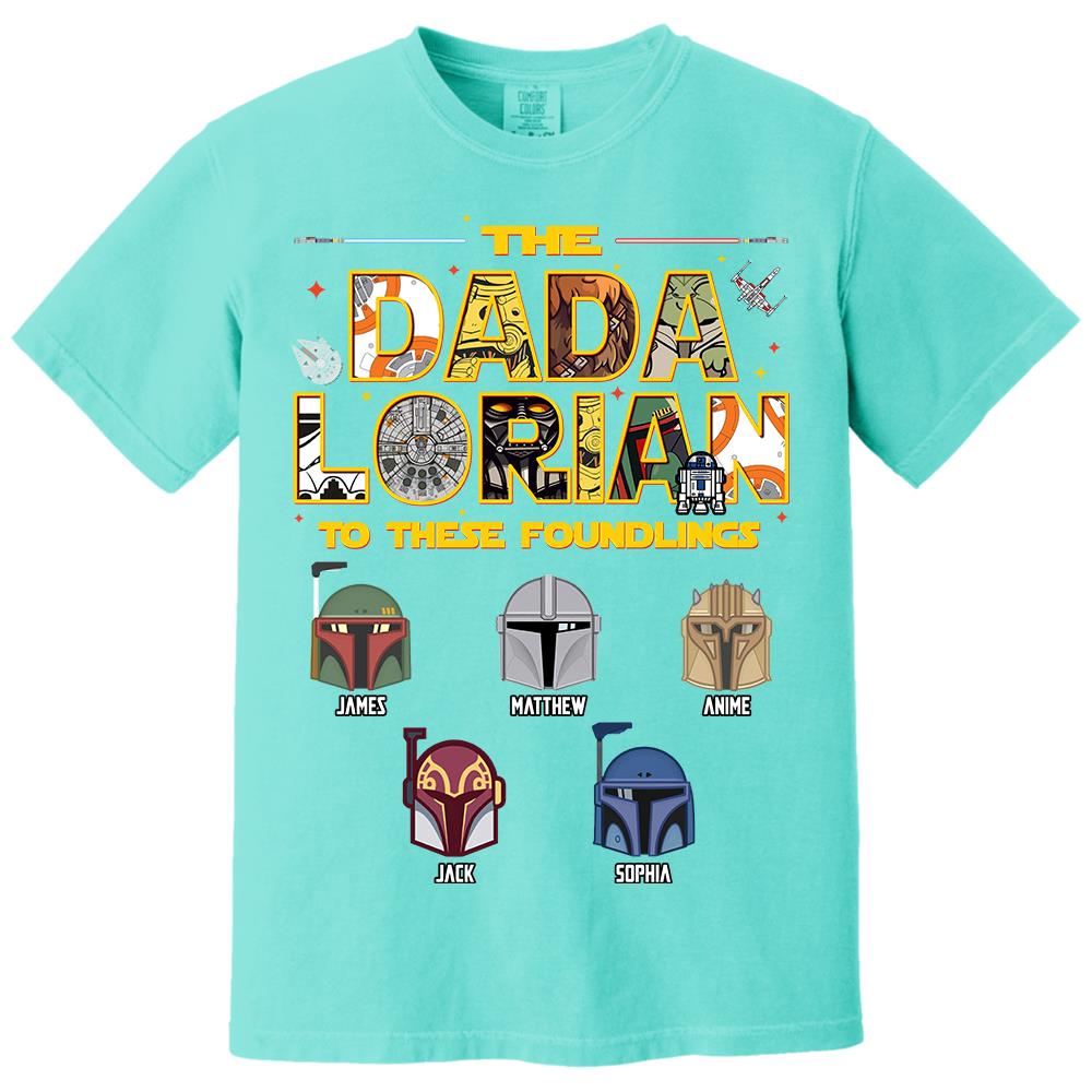 Personalized The Dadalorian To These Foundlings Shirt Gift For Dad L0411 Hv01