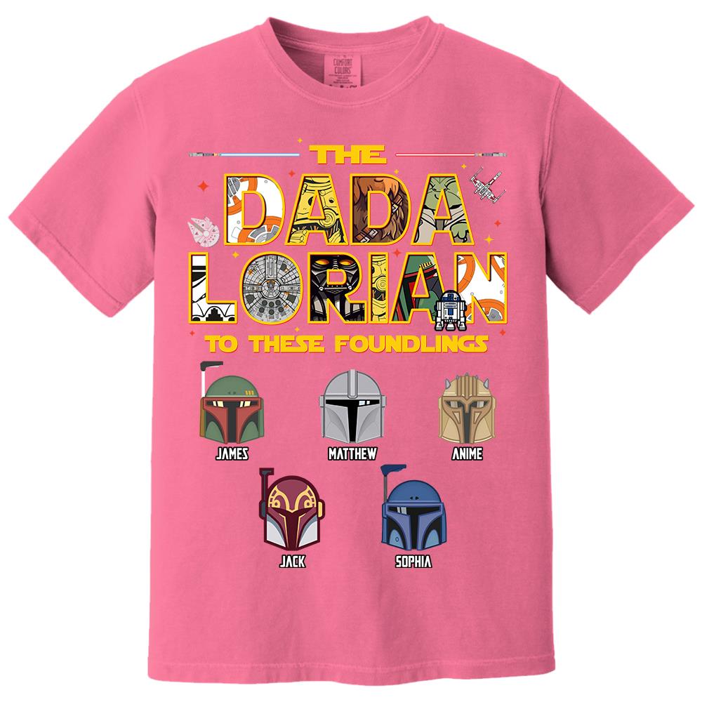Personalized The Dadalorian To These Foundlings Shirt Gift For Dad L0411 Hv01
