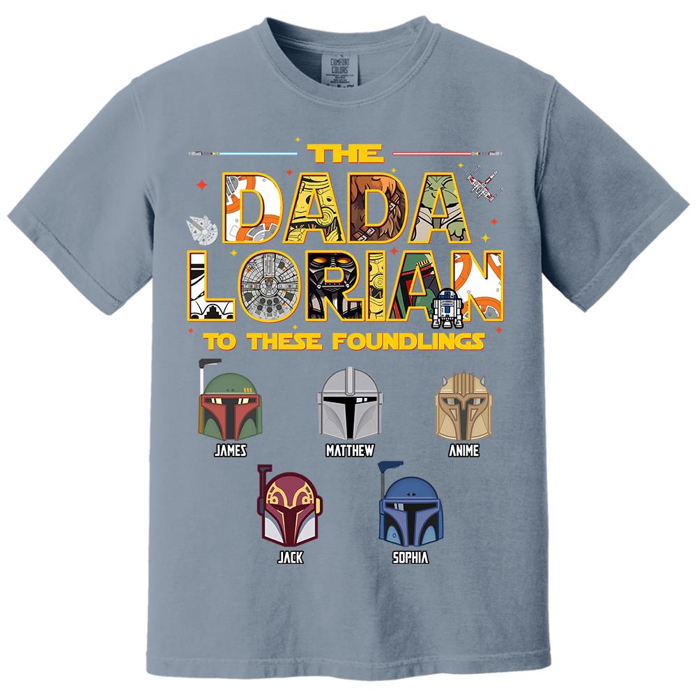 Personalized The Dadalorian To These Foundlings Shirt Gift For Dad L0411 Hv01