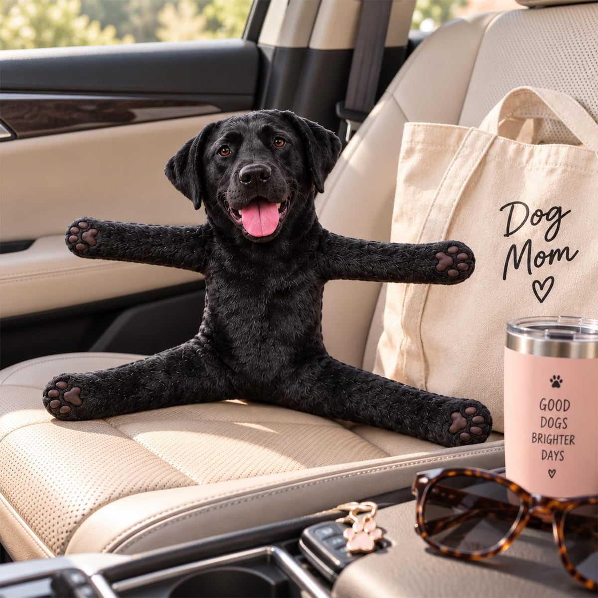 Personalized Labrador Retriever Photo Pet Squishy Toy Poseable Plush Doll, Funny Gift For Dog Mom, Dad, Cat Lover T1807 Hv01