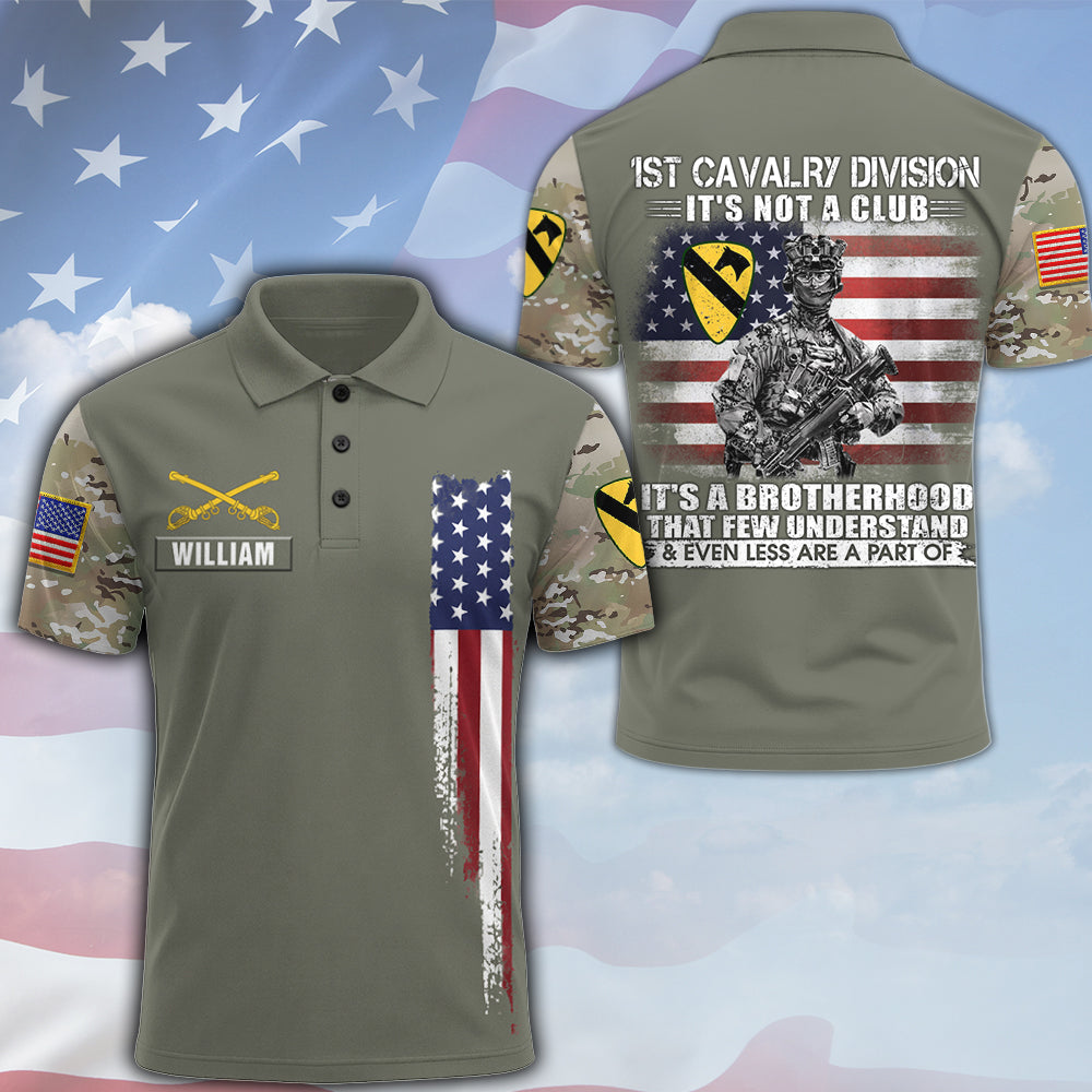 Personalized Veteran Shirt It's Not A Club It's A Brotherhood That Few Understand All Over Print Shirt Gift For Veterans K1702 MT2
