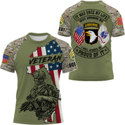 Personalized All Over Print Camouflage 3D Hoodie Military Shirt It Was Once My Life US Veteran I Will Always Be Proud Of It Gift For Veterans K1702 Trhn